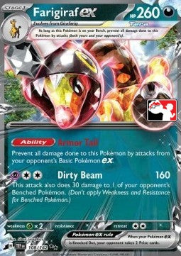 Farigiraf ex - Play! Pokémon Buste Premio Quinta Serie (Promo) [PPS5-TEF 108]