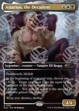 Astarion, il Libertino - Secret Lair Drop Series: Secret Lair x Dungeons & Dragons: 50th Anniversary Superdrop (Rare) [SLD50A-1797]