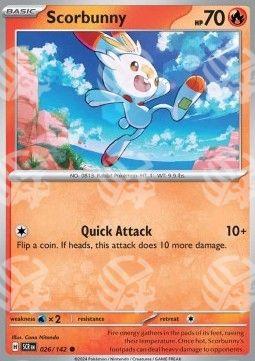 Scorbunny - Corona Astrale (Common) [SCR-026]