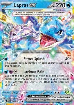 Lapras ex - Corona Astrale (Double Rare) [SCR-032]