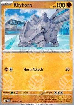 Rhyhorn - Corona Astrale (Common) [SCR-074]