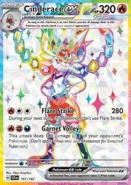 Cinderace ex - Corona Astrale (Ultra Rare) [SCR-157]