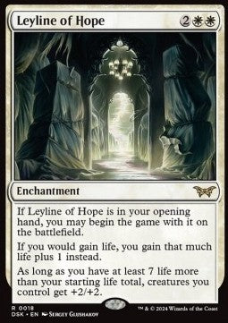 Leyline della Speranza - Duskmourn: La Casa degli Orrori (Rare) [DSK-18]