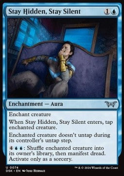 Non Muoverti, Non Parlare - Duskmourn: La Casa degli Orrori (Uncommon) [DSK-74]