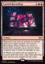 Registrazione Maledetta - Duskmourn: La Casa degli Orrori (Rare) [DSK-131]