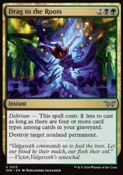 Trascinare alle Radici - Duskmourn: La Casa degli Orrori (Uncommon) [DSK-213]