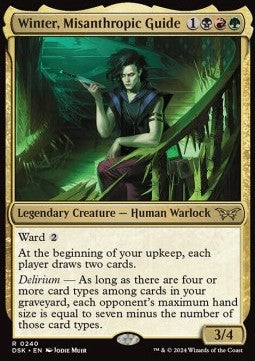 Winter, Guida Misantropica - Duskmourn: La Casa degli Orrori (Rare) [DSK-240]