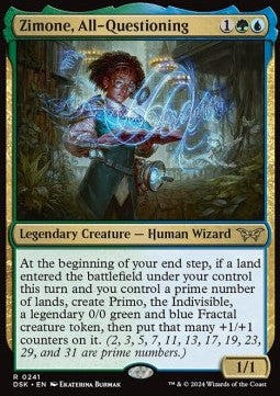 Zimone, Omnidubitatrice - Duskmourn: La Casa degli Orrori (Rare) [DSK-241]