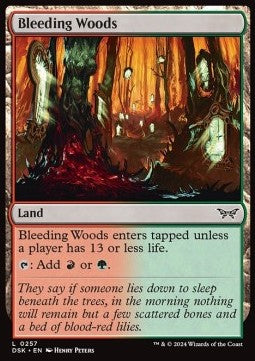 Foresta Sanguinante - Duskmourn: La Casa degli Orrori (Common) [DSK-257]