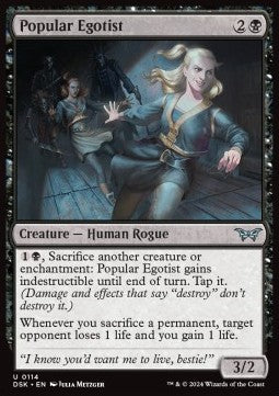 Egoista Popolare - Duskmourn: La Casa degli Orrori (Uncommon) [DSK-114]