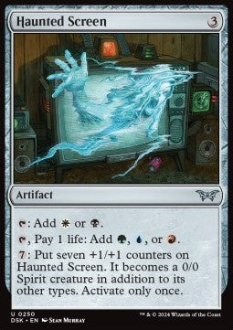 Schermo Infestato - Duskmourn: La Casa degli Orrori (Uncommon) [DSK-250]