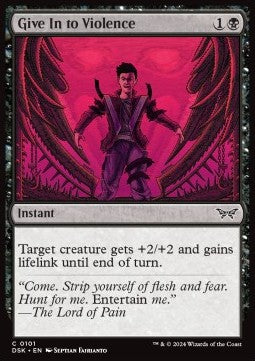 Cedere alla Violenza - Duskmourn: La Casa degli Orrori (Common) [DSK-101]