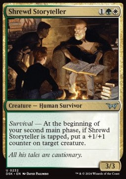 Narratore Scaltro - Duskmourn: La Casa degli Orrori (Uncommon) [DSK-232]