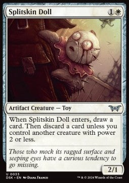 Bambola dal Volto a Pezzi - Duskmourn: La Casa degli Orrori (Uncommon) [DSK-33]