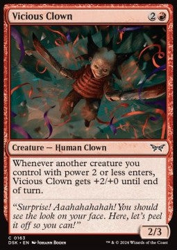 Clown Crudele - Duskmourn: La Casa degli Orrori (Common) [DSK-163]