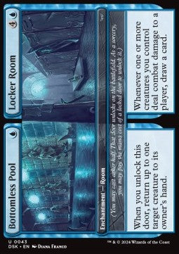 Piscina Abissale // Spogliatoio - Duskmourn: La Casa degli Orrori (Uncommon) [DSK-43]