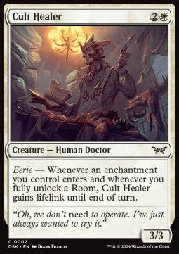 Guaritore del Culto - Duskmourn: La Casa degli Orrori (Common) [DSK-2]