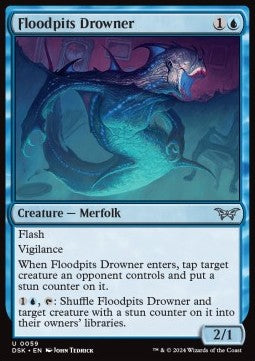 Affondatore delle Fosse Sommerse - Duskmourn: La Casa degli Orrori (Uncommon) [DSK-59]