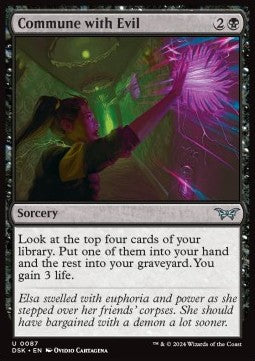 Comunione con il Male - Duskmourn: La Casa degli Orrori (Uncommon) [DSK-87]