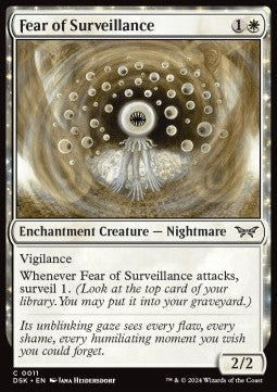 Paura della Sorveglianza - Duskmourn: La Casa degli Orrori (Common) [DSK-11]