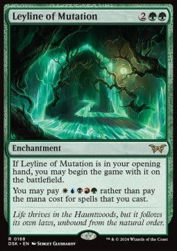Leyline della Mutazione - Duskmourn: La Casa degli Orrori (Rare) [DSK-188]