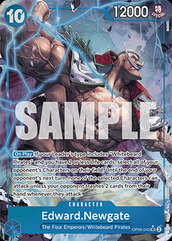 Edward.Newgate (OP08-043) - Two Legends (Alternate Art) [OP08-043]