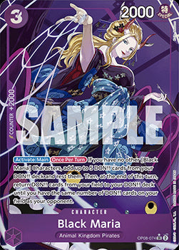 Black Maria (OP08-074) - Two Legends (Alternate Art) [OP08-074]