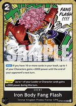 Iron Body Fang Flash (OP08-095) - Two Legends (Uncommon) [OP08-095]