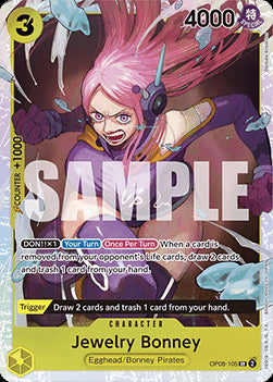 Jewelry Bonney (OP08-105) - Two Legends (Super Rare) [OP08-105]