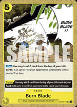 Burn Blade (OP08-117) - Two Legends (Uncommon) [OP08-117]