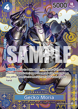Gecko Moria (ST03-004) - Two Legends (Special Rare) [OP08-ST03-004]