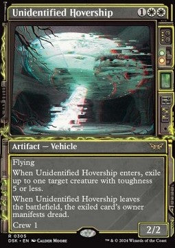 Disco Fluttuante Non Identificato - Duskmourn: La Casa degli Orrori: Extras (Rare) [XDSK-305]