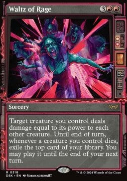 Valzer della Rabbia - Duskmourn: La Casa degli Orrori: Extras (Rare) [XDSK-318]