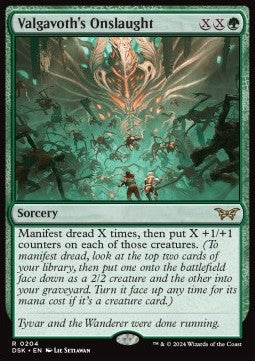 Assalto di Valgavoth - Duskmourn: La Casa degli Orrori (Rare) [DSK-204]