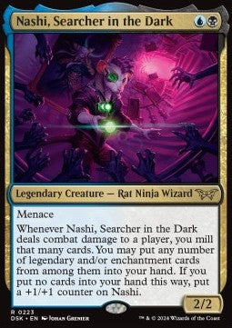 Nashi, Esploratore nell'Oscurità - Duskmourn: La Casa degli Orrori (Rare) [DSK-223]