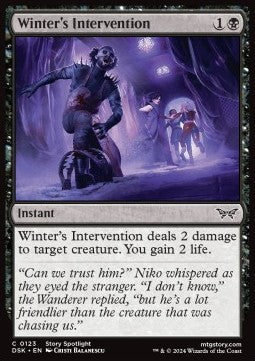 Intervento di Winter - Duskmourn: La Casa degli Orrori (Common) [DSK-123]