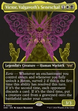 Victor, Siniscalco di Valgavoth - Duskmourn: La Casa degli Orrori: Extras (Rare) [XDSK-364]