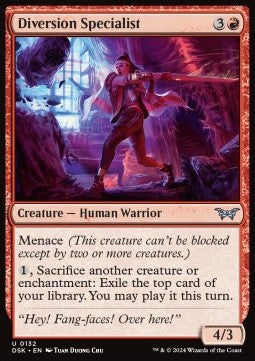 Specialista dei Diversivi - Duskmourn: La Casa degli Orrori (Uncommon) [DSK-132]