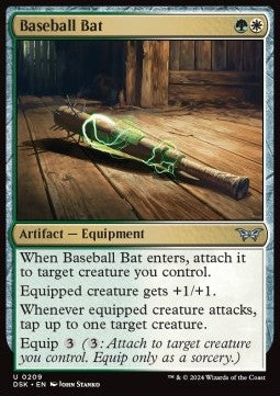 Mazza da Baseball - Duskmourn: La Casa degli Orrori (Uncommon) [DSK-209]