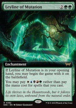 Leyline della Mutazione - Duskmourn: La Casa degli Orrori: Extras (Rare) [XDSK-382]