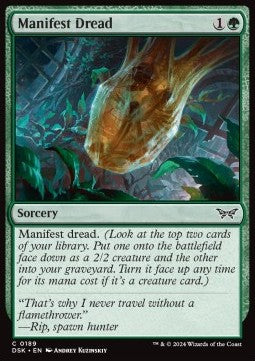 Manifestare Angoscia - Duskmourn: La Casa degli Orrori (Common) [DSK-189]