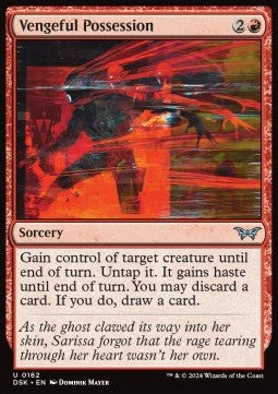 Possessione Vendicativa - Duskmourn: La Casa degli Orrori (Uncommon) [DSK-162]