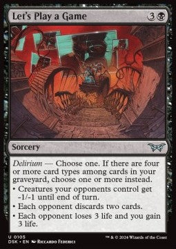 Facciamo un Gioco - Duskmourn: La Casa degli Orrori (Uncommon) [DSK-105]