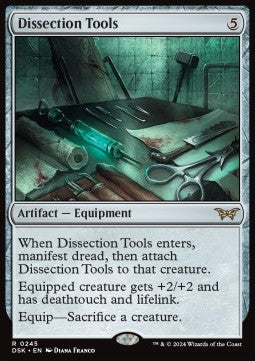 Strumenti da Dissezione - Duskmourn: La Casa degli Orrori (Rare) [DSK-245]