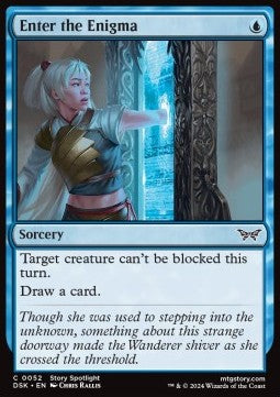 Entrare nell'Enigma - Duskmourn: La Casa degli Orrori (Common) [DSK-52]