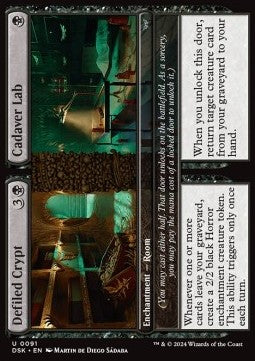 Cripta Violata // Obitorio - Duskmourn: La Casa degli Orrori (Uncommon) [DSK-91]