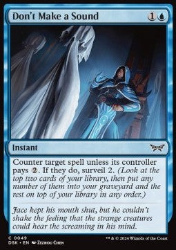 Non Fare Rumore - Duskmourn: La Casa degli Orrori (Common) [DSK-49]