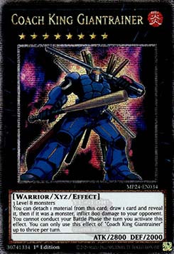 Re Allenatore Gigaistruttore - 25th Anniversary Tin: Dueling Mirrors (Quarter Century Secret Rare) [MP24-034]