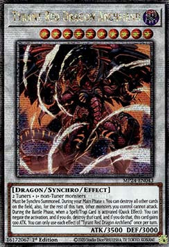 Tyrant Red Dragon Archfiend - 25th Anniversary Tin: Dueling Mirrors (Quarter Century Secret Rare) [MP24-043]