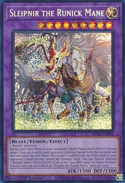 Sleipnir la Criniera Runick - 25th Anniversary Tin: Dueling Mirrors (Secret Rare) [MP24-096]